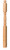 4503-ST Short Turning Ball Top Intermediate Landing Newel - 3 1/2" square. Center turned portion of newel post is 16-1/2" length.
