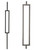 Hollow Mega Modern Single Rectangle Metal Baluster. 3/4" square hollow metal. 4" width x 44" height. A "mega single rectangle iron baluster" refers to a large, single rectangular-shaped baluster made of iron. This type of baluster is commonly used for staircase designs.