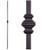 Crafted from durable iron, its sleek square shape adds a modern touch. The single knuckle detail exudes sophistication, while the easy installation and variety of finishes make it a versatile choice. With a high-quality powder coating for durability, this baluster is a captivating addition to any space.