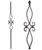 Diamond and Oval Spirals Hollow Iron Baluster, a magnificent choice to elevate the aesthetic of your staircase. This baluster combines the mesmerizing beauty of diamond and oval spiral designs, creating a captivating visual impact that will leave a lasting impression. Crafted with meticulous attention to detail, this hollow iron baluster boasts exceptional durability and strength, ensuring its longevity in your home. The intertwining diamond and oval spirals create a harmonious blend of elegance and sophistication, making it a perfect fit for both traditional and modern interior designs. Upgrade your staircase with the Diamond and Oval Spirals Hollow Iron Baluster and transform your space into a stunning showcase of artistic excellence.