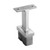 Rectangle Handrail Support for Flat Bottom Handrail - 60mm x 30mm. Grade 316.