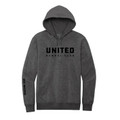 Featuring a tonal black design on charcoal, this premium cotton-blend hoodie is perfect for handlers, trainers, and sporting dog owners who prefer performance with a low-profile look.