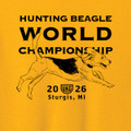 PRE-ORDER ONLY 2026 Hunting Beagle World Tee