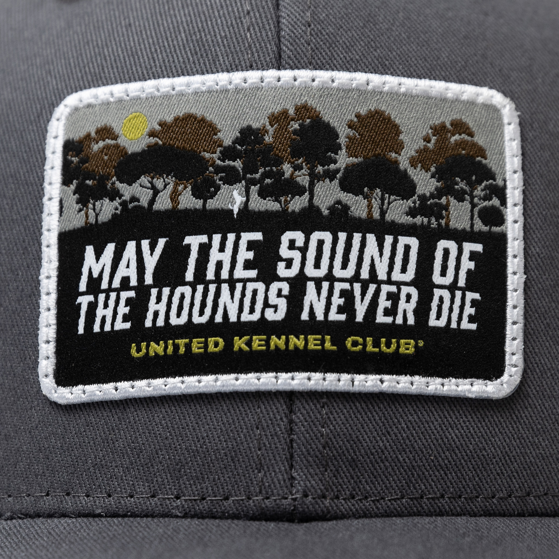 洋楽 on u sound patch cap black mesh Rubber Skull Cap Patch - Performance Hat – Double Down Deer Feed