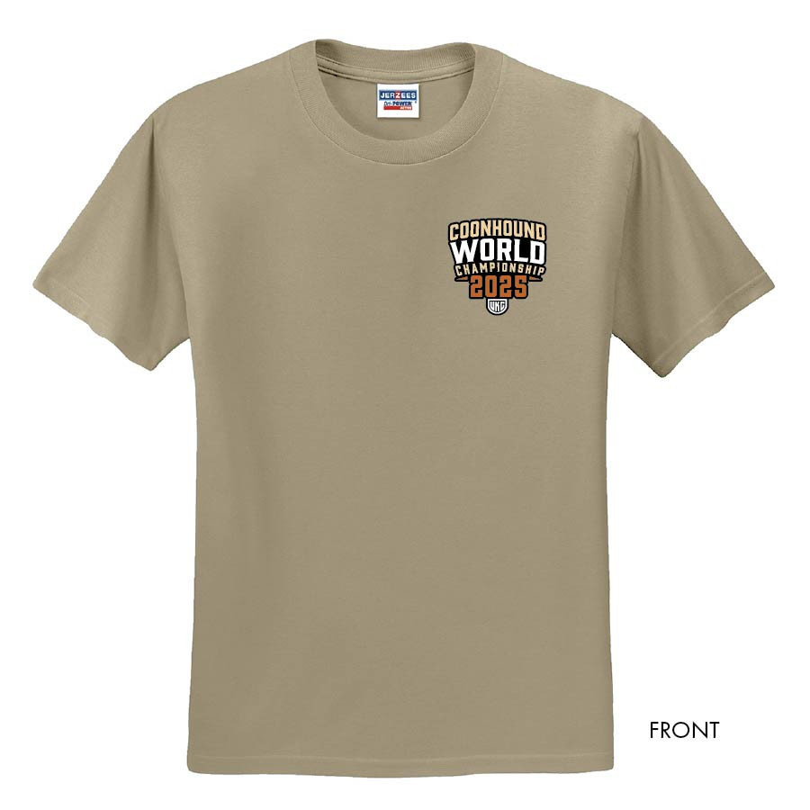 HOUND DOG 30th ANNIVERSARY Tシャツ 2025 Coonhound World Championship Tee
