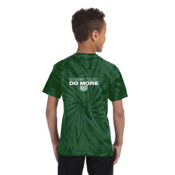 United Kennel Club Green Tie-Dye Youth Tee – “Dogs That Do More” | Junior Handler Apparel United Kennel Club Green Tie-Dye Youth Tee – “Dogs That Do More” | Junior Handler Apparel