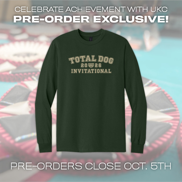 PRE-ORDER ONLY Total Dog Invitational 2026 Long Sleeve Pullover
