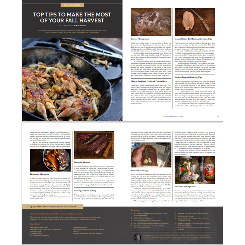 American Field offers a variety of articles for hunting dog enthusiasts.