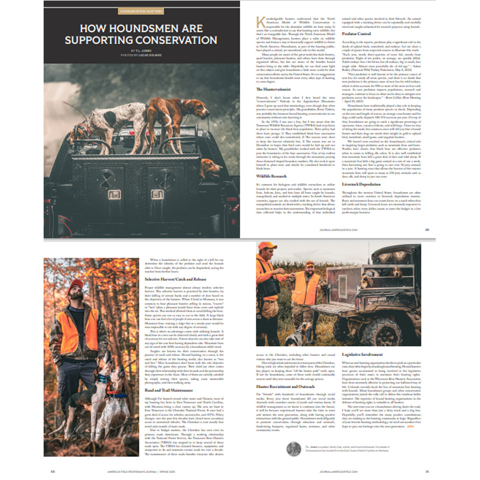 American Field offers a variety of articles for hunting dog enthusiasts.