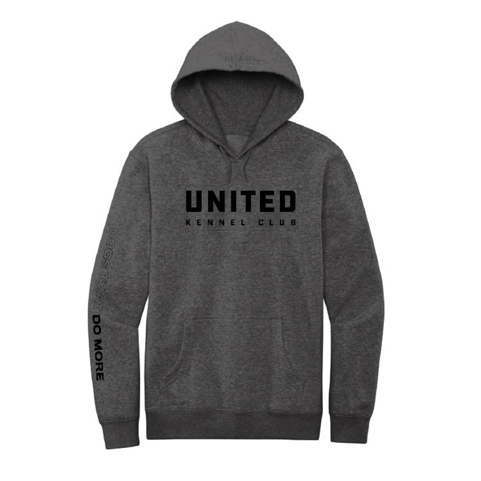 Featuring a tonal black design on charcoal, this premium cotton-blend hoodie is perfect for handlers, trainers, and sporting dog owners who prefer performance with a low-profile look.