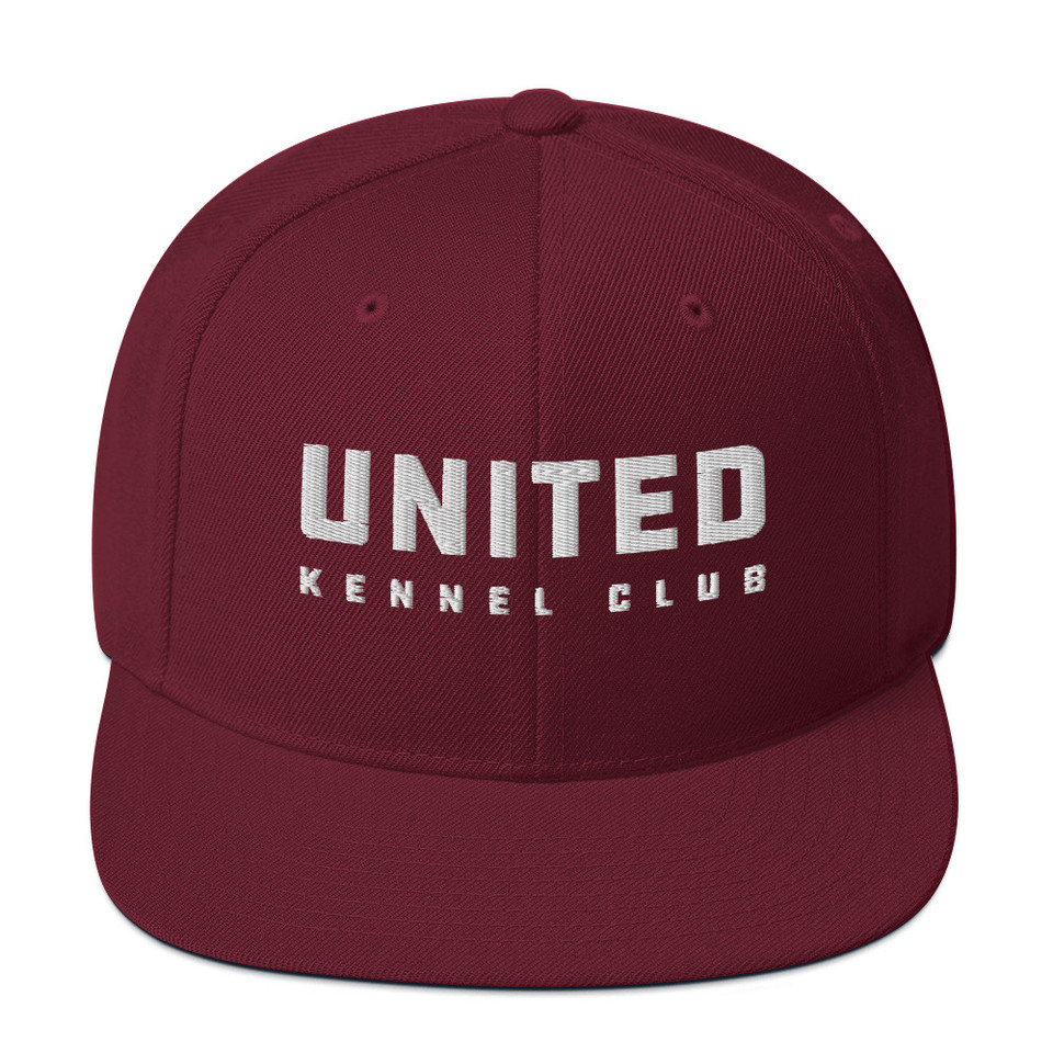 United Kennel Club Logo Flat Bill Hat – 5 Color Options
