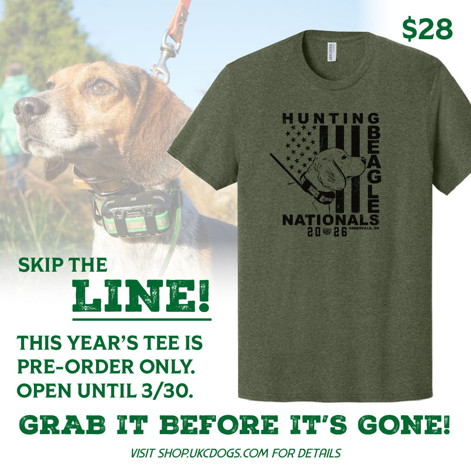 PRE-ORDER 2026 Hunting Beagle Nationals Tee
