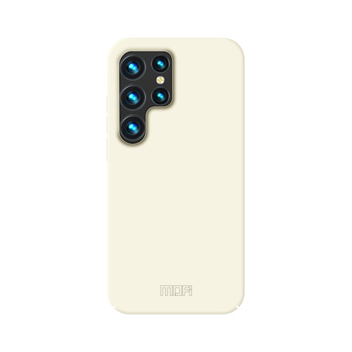 Samsung Galaxy S24 Ultra 5G MOFI Qin Series Skin Feel All-inclusive PC Phone Case - Beige