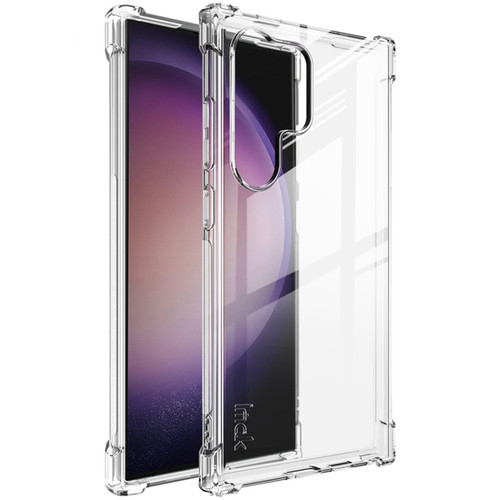 Samsung Galaxy S24 Ultra 5G imak Shockproof Airbag TPU Phone Case - Transparent