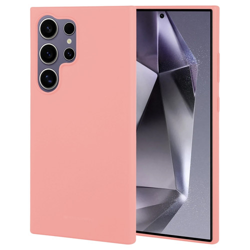 Samsung Galaxy S24 Ultra 5G GOOSPERY SOFT FEELING Liquid TPU Soft Case - Pink