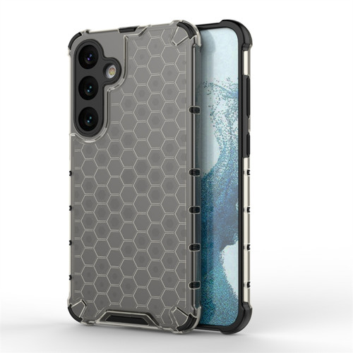 Samsung Galaxy S24+ 5G Shockproof Honeycomb Phone Case - Black