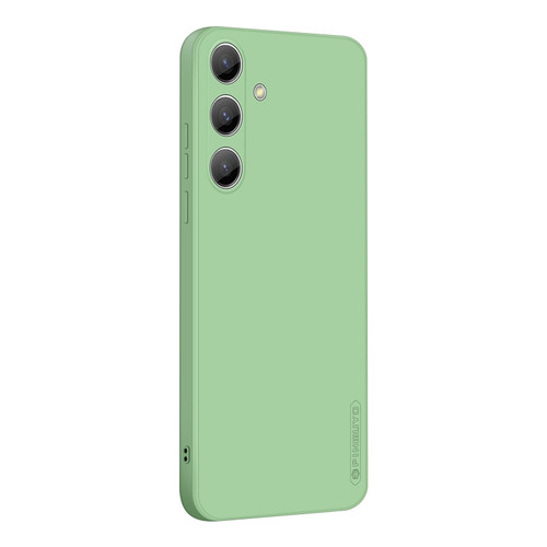 Samsung Galaxy S24+ 5G PINWUYO Sense Series Liquid Silicone TPU Mobile Phone Case - Green