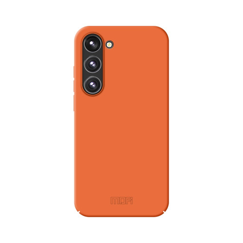 Samsung Galaxy S24+ 5G MOFI Qin Series Skin Feel All-inclusive PC Phone Case - Orange