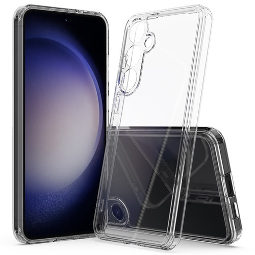 Samsung Galaxy S24+ 5G Scratchproof Acrylic TPU Phone Case - Transparent