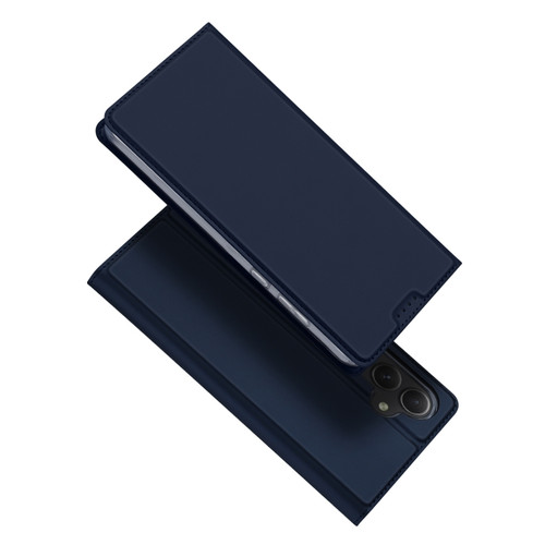 Samsung Galaxy S24+ 5G DUX DUCIS Skin Pro Series Flip Leather Phone Case - Blue
