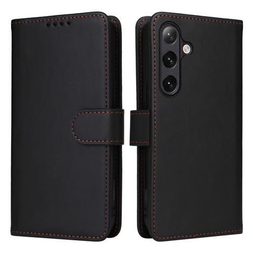 Samsung Galaxy S24+ 5G BETOPNICE BN-005 2 in 1 Detachable Imitate Genuine Leather Phone Case - Black