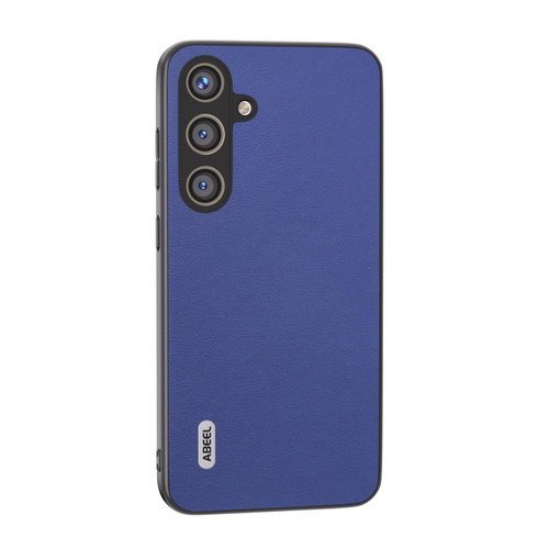 Samsung Galaxy S24 5G ABEEL Arashi Texture PU Phone Case - Deep Sea