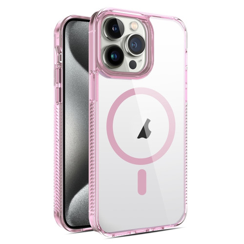 iPhone 15 Pro Max 2.5mm MagSafe Acrylic Hybrid TPU Phone Case - Pink
