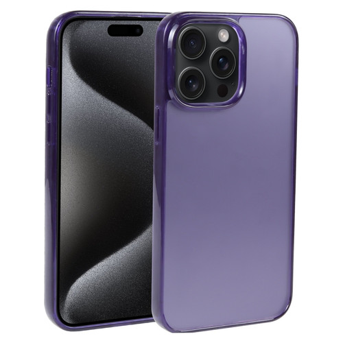 iPhone 15 Pro Max GEBEI Acrylic Phone Case - Purple
