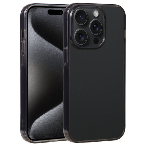 iPhone 15 Pro Max GEBEI Acrylic Phone Case - Transparent Black