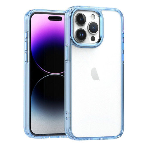 iPhone 15 Pro Max High Translucency Acrylic Phone Case - Blue