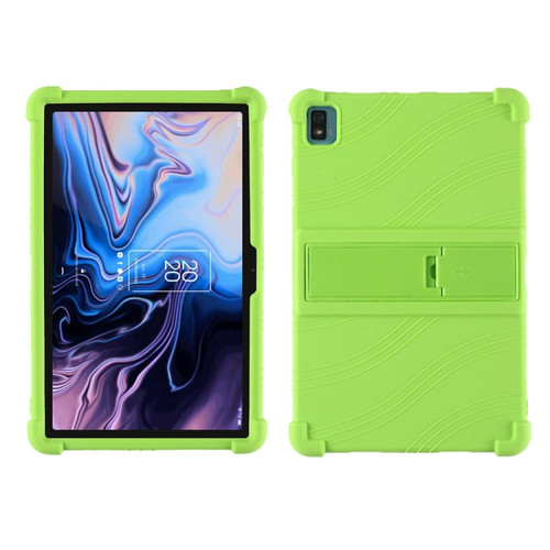 TCL 10 Tab Max 10.36 inch Silicone Tablet Protective Case with Invisible Bracket - Green