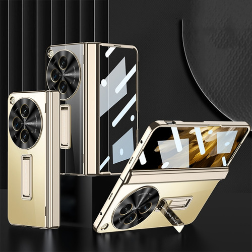 OPPO Find N3 / OnePlus Open GKK Integrated Magnetic Fold Hinge Shockproof Phone Case - Gold