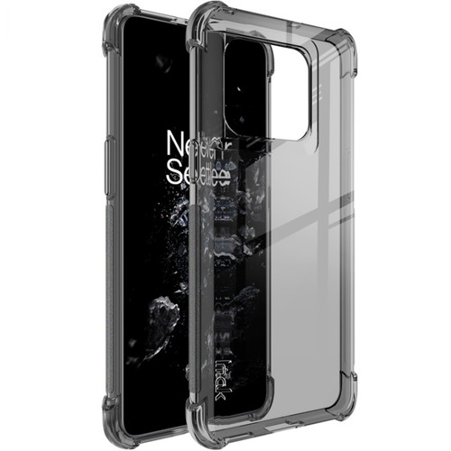 OnePlus 10T 5G / Ace Pro 5G imak All-inclusive Shockproof Airbag TPU Phone Case  - Transparent Black