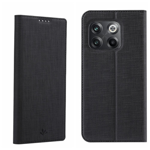 OnePlus 10T 5G/Ace Pro 5G ViLi DMX Series TPU + PU Shockproof Leather Phone Case - Black