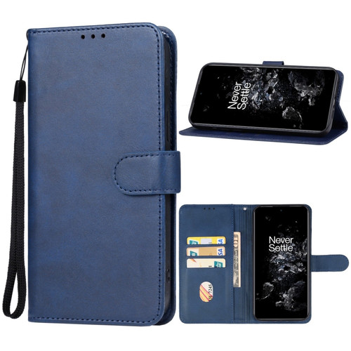 OnePlus 11 5G Leather Phone Case - Blue