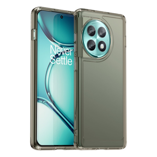 OnePlus Ace 2 Pro Candy Series TPU Phone Case - Transparent Grey