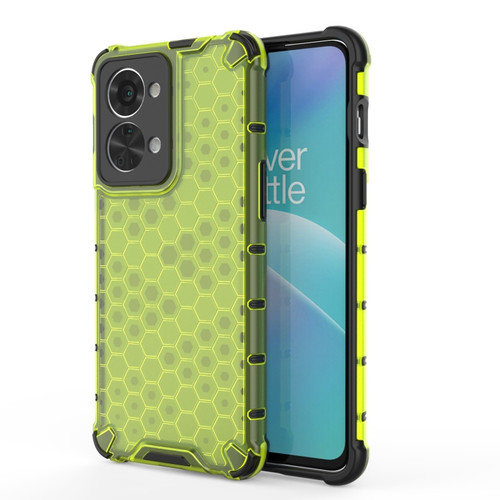 OnePlus Nord 2T 5G Honeycomb Phone Case - Green