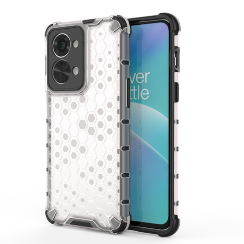 OnePlus Nord 2T 5G Honeycomb Phone Case - White