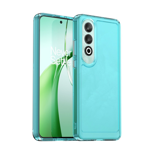 OnePlus Nord CE4 Candy Series TPU Phone Case - Transparent Blue