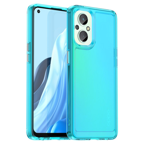 OnePlus Nord N20 5G Candy Series TPU Phone Case - Transparent Blue