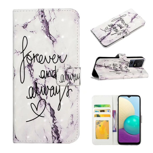 TCL 40 SE Oil Embossed 3D Drawing Leather Phone Case - Words Marble