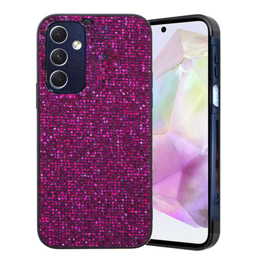 Samsung Galaxy A15 5G / 4G Glitter Powder TPU Hybrid PC Phone Case - Purple