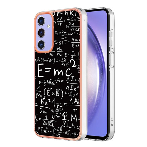 Samsung Galaxy A15 5G Electroplating Marble Dual-side IMD Phone Case - Equation