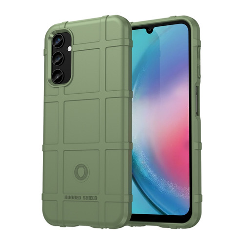 Samsung Galaxy A25 5G Full Coverage Shockproof TPU Phone Case - Army Green