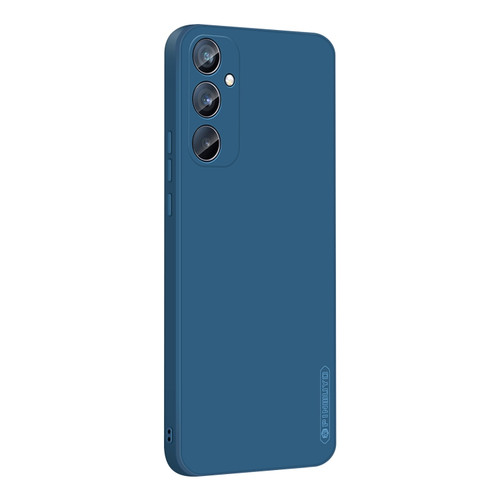 Samsung Galaxy A35 5G PINWUYO Sense Series Liquid Silicone TPU Phone Case - Blue