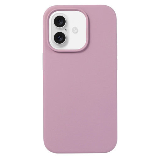 iPhone 16 Liquid Silicone Phone Case - Blackcurrant