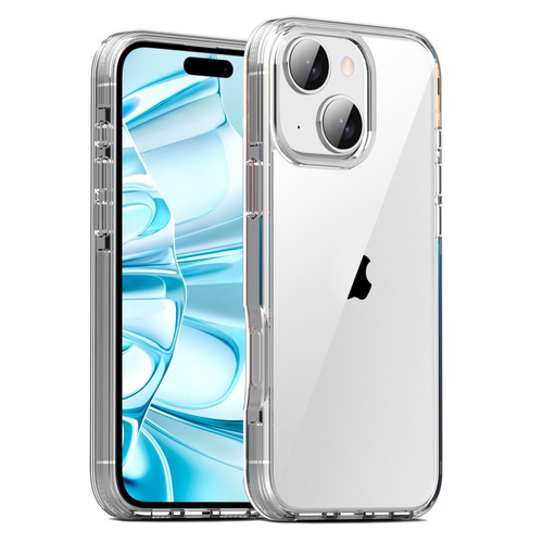 iPhone 16 TPE Airbag TPU+ PC Full Coverage Phone Case - Transparent