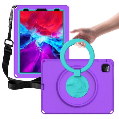 iPad Pro 11 2022/2021/2020/2018 / Air5 10.9 2022 / Air4 10.9 2020 EVA + PC Shockproof Tablet Case with Waterproof Frame - Purple