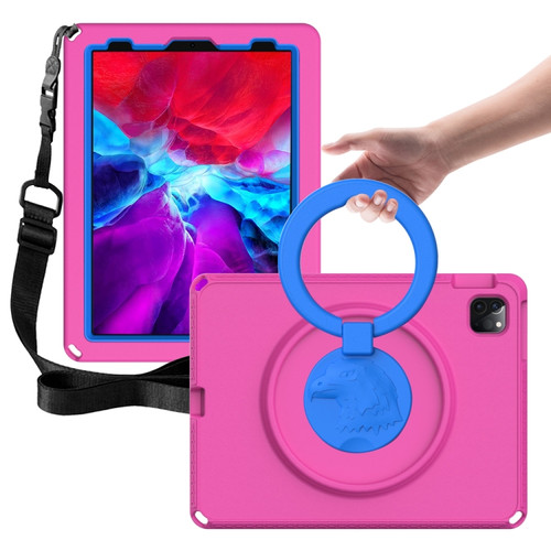 iPad Pro 11 2022/2021/2020/2018 / Air5 10.9 2022 / Air4 10.9 2020 EVA + PC Shockproof Tablet Case with Waterproof Frame - Rose Red