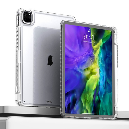 iPad Pro 11 2022 / 2021 / 2020 Clear Acrylic Shockproof Tablet Case - White
